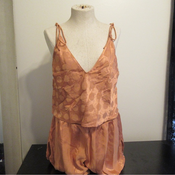 Burnt orange pajama set - Picture 3 of 6